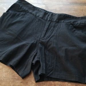 Black 5" shorts
